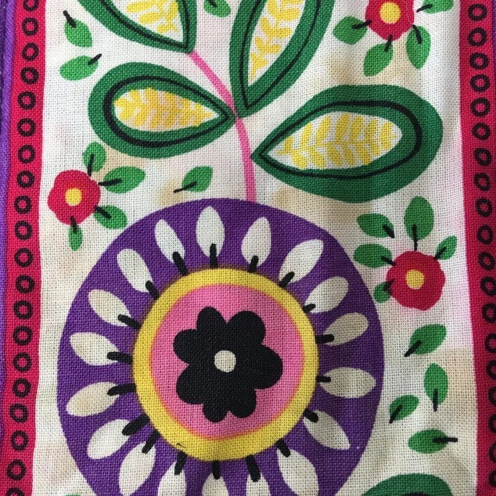 Vera Bradley Floral Multicolor Quilted Fabric Laptop Case Bag 11.5 x 16.5
